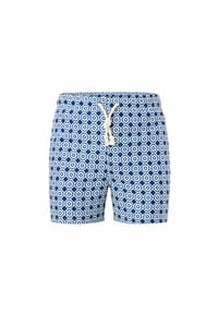 Gassa d'Amante - Badeshorts Trani mit verstellbarem Dehnbund und Kordelzug - Dunkelblau