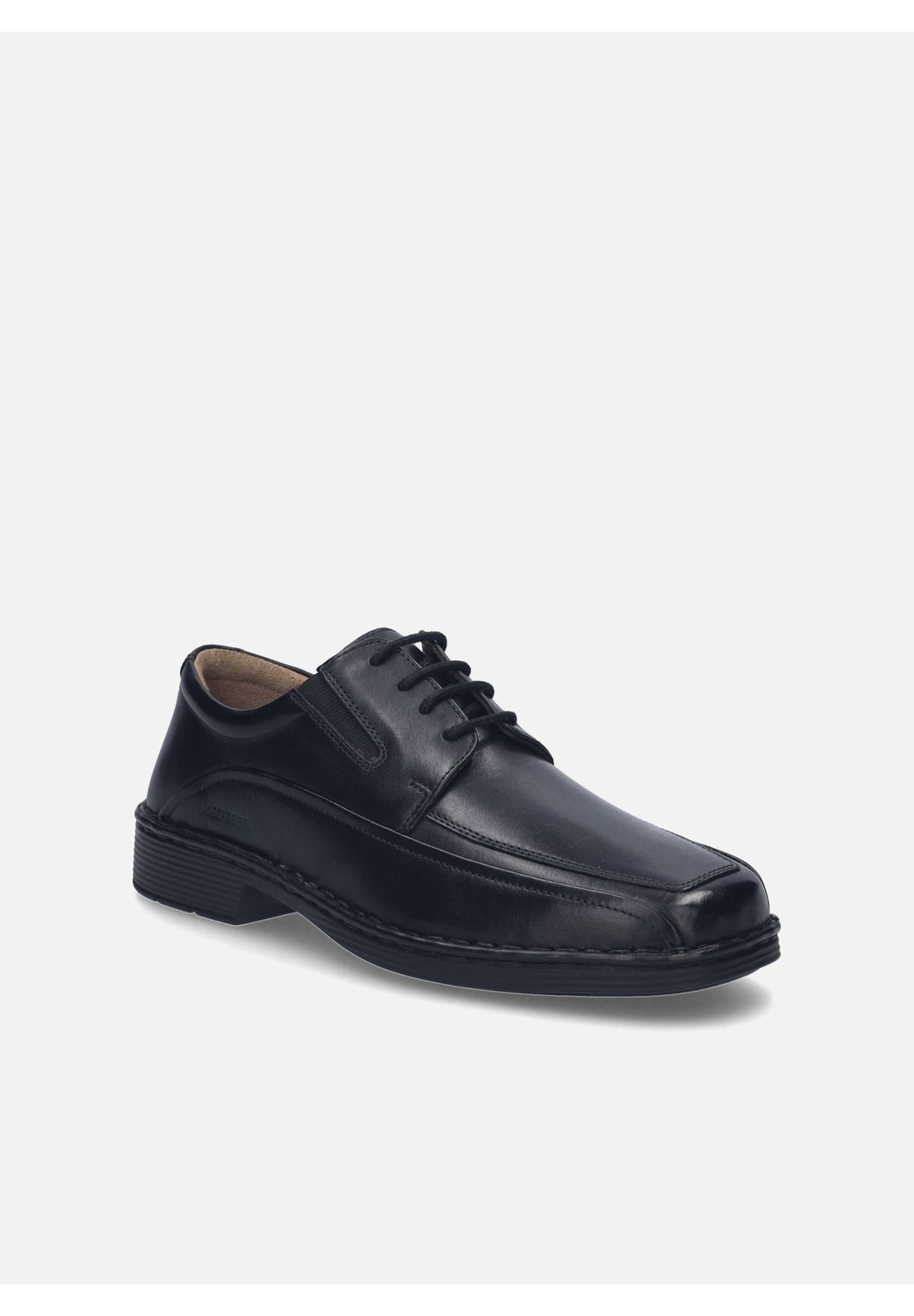 Josef Seibel Halbschuhe "Brian", Weite K, Leder, WechselfußBett, FüR Herren, Schwarz, 44