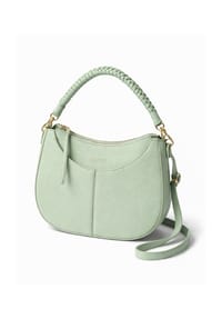TONI&FRIENDS - Schultertasche Extravagant aus weichem Softmaterial - grün