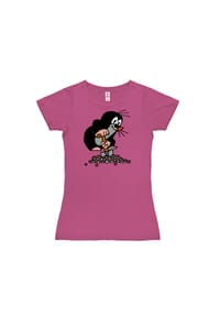 LOGOSHIRT® - New Girls T-Shirt Der Kleine Maulwurf - grey-melange