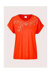 MADELEINE - Elegantes T-Shirt mit Glanzeffekten - berber