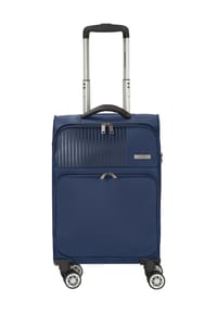 GLOBETROTTER - KINZIG 4-Doppelrollen-Trolley, TSA Schloss, Zweiwegereißverschluss - BLACK