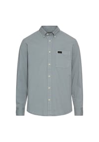 camel active - Langarmhemd mit Button-Down Kragen - Schwarz