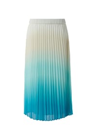 comma, - Faltenrock, 3/4-Länge, für Damen - 62B4  BLUE GREEN