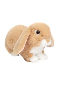 HERMANN Teddy COLLECTION® - Green Friend Kuscheltier "Hase", 23 cm - BEIGE/WEIß