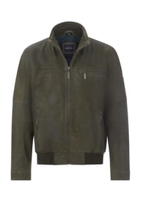 BABISTA - Lederjacke JORANO - oliv