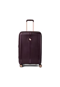 Polestream Paris - Paris 4 Rollen Trolley 69 cm mit Dehnfalte - amethyst metallic