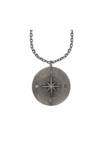 caї - Halskette 925/- Sterling Silber - schwarz