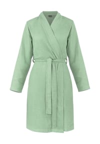 normani® - Damen Morgenmantel aus Waffelpique Manisa - Altrosa