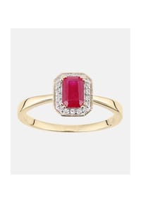 Diamant L'eternel - Ring, mit 0.08 ct Diamant, 375 Gelbgold - gold