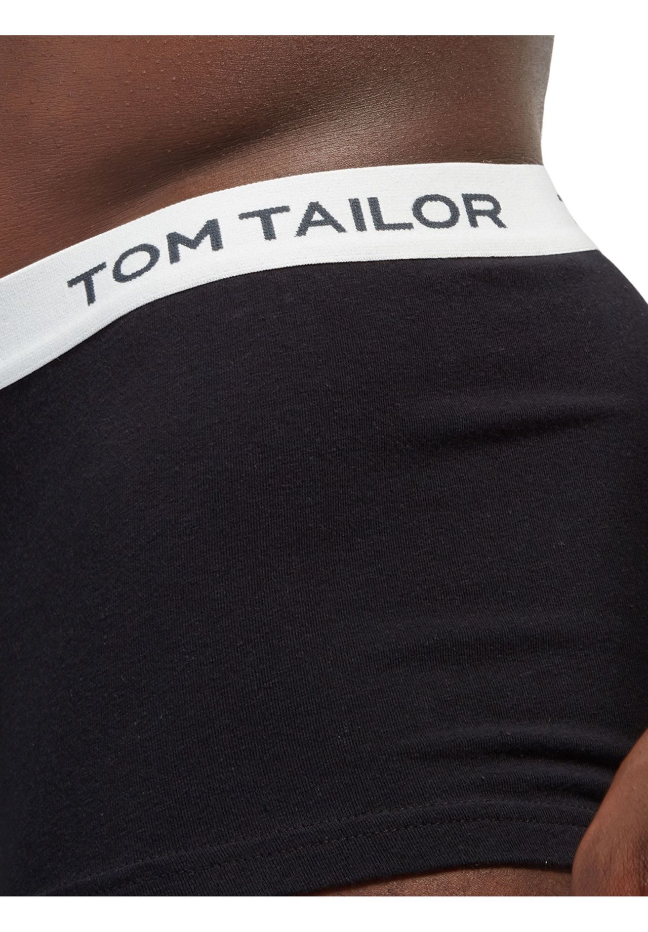 Herren Wäsche TOM TAILOR Boxershorts, Marken-Schriftzug, 3er-Pack, für Herren
