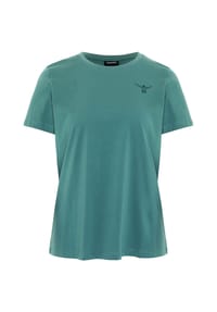 CHIEMSEE - T-Shirt mit tonalem Stick & Print - 10 White