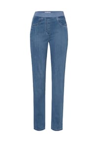 RAPHAELA BY BRAX - Pamina Fun Jeans, Slim-Fit, Schlupf-Design, für Damen - 04 VERY LIGHT GREY
