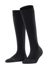FALKE - Travel & Comfort Kniestrumpf "Energizer", Kompressionseffekt, für Damen - 3009 BLACK