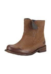 Felmini - Leder Stiefelette GREDO - Braun