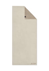 JOOP! CLASSIC DOUBLEFACE Saunatuch 80x200 cm, Creme - JOOP! CLASSIC DOUBLEFACE - Anthrazit