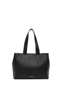 Emily & Noah E&N LUDOWIKA - Shopper, Kunstleder, Reißverschluss, für Damen - 100 BLACK (VE2)