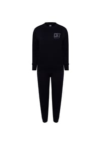 CR7 CRISTIANO RONALDO - Pyjama Boys BASIC Long - Black