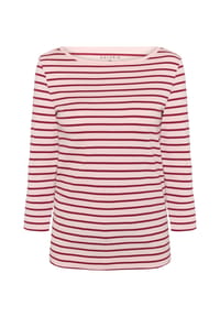 GALERIA - Shirt Anja, 3/4-Arm, U-Boot-Ausschnitt, für Damen - BLACK/WHITE
