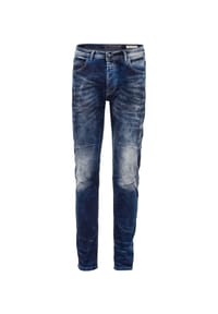CIPO & BAXX® - Jeans mit cooler Waschung und Ziernähten, CD-286 - BLUE