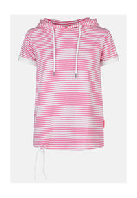 salzhaut - Shirt BAGALUTEN - Navy Offwhite