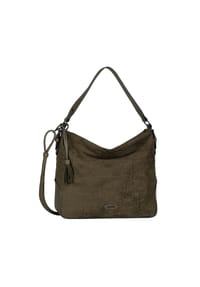 Gabor® BELAMY - Schultertasche, Krokoprägung, für Damen - KHAKI