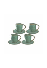 LEONARDO - Espressotassen Matera 8er Set MATERA - anthrazit