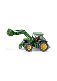 siku - Farmer Spielzeugtraktor "John Deere mit Frontlader" - GRÜN