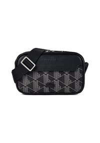 LACOSTE The Blend - The Blend Umhängetasche 20 cm - monogram noir gris