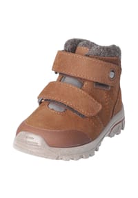PEPINO® - Leder/Synthetik Stiefelette - Curry