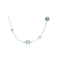 SKAGEN SOFIE SEA GLASS - Skagen Damenhalskette Sofie Sea Glass aus silberfarbenem Edelstahl, SKJ1907040 - SILBER