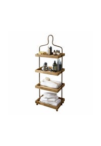 LOBERON Etagere Lasse braun/schwarz - Etageren - braun/schwarz