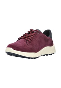 ara® - Veloursleder Sneaker BERGEN - Rot/Blau