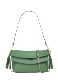 Samantha Look - Umhängetasche Echt Leder, Made In Italy - alt-rosa
