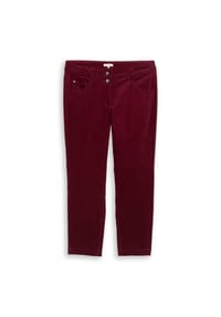 TOM TAILOR - Cordhose, knöchellang, für Damen - 10342 PREPPY PLUM