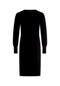 BETTY BARCLAY - Strickkleid mit Schleifenknoten - Schwarz