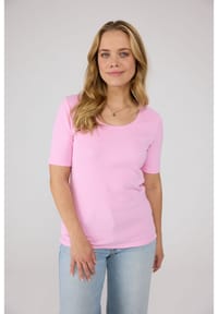 LIEBLINGSSTÜCK - Damen T-Shirt aus Baumwoll-Modal-Mix CarelaL - 110-offwhite