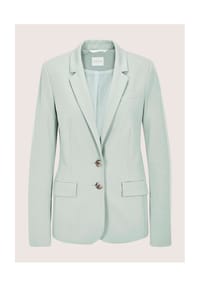 MADELEINE - Langer Jersey-Blazer - azurblau