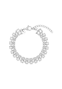 TOM TAILOR WOMEN - Damen Armband, Edelstahl - SILBER