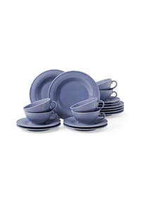 Seltmann Weiden Teeservice Beat Color Glaze 18er Set - BEAT - beige