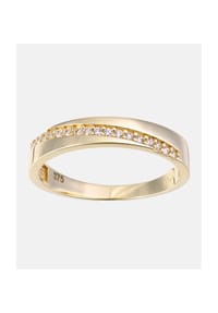 Diamant L'eternel - Ring, mit Zirkonia, 375 Gelbgold - gold