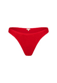 MODA MINX - Bikini-Hose mit tollem Scrunch-Material - Red