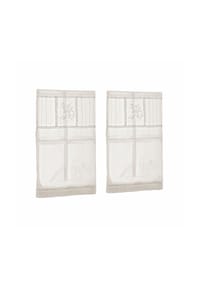 LOBERON - Scheibengardine 2er Set Mayenne creme - creme