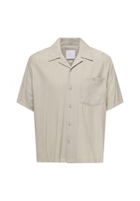 ONLY & SONS - Freizeithemd, Kurzarm, Reverskragen, für Herren - 305166 CASHMERE