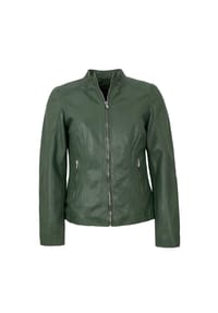 JILANI - Damen Lederjacke Lammnappa salbei - salbei