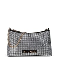 LOVE MOSCHINO - Schultertasche 26 cm - black-silver