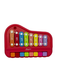 COFI - JollyToddler Xylophon Rot – Musikspielzeug für Babys & Kinder - Rot 20x15x15 cm