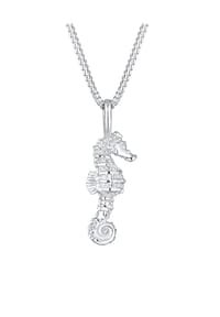 elli. - Halskette Seepferdchen Maritim 925 Sterling Silber - Gold
