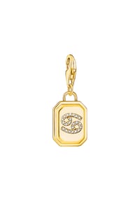 Thomas Sabo Zodiac Charms - Charm-Anhänger Sternzeichen Krebs - gelbgoldfarben