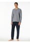 SCHIESSER Casual Essentials Schlafanzug, Baumwolle, für Herren Bild 11